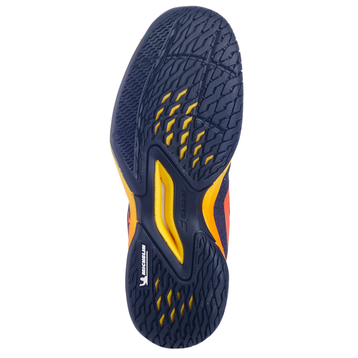 Babolat Jet Mach 3 Junior All Court Tennis Shoe (Boys) - Black/Sunset