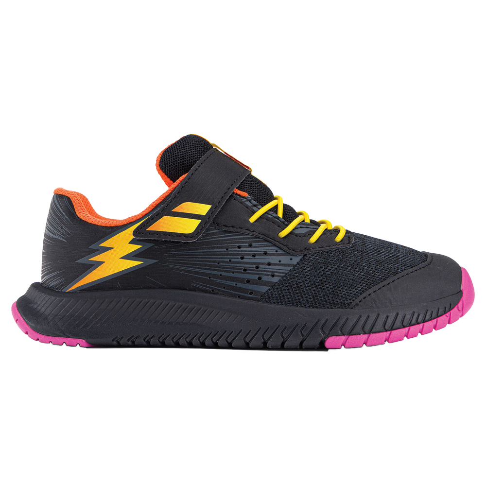 Babolat Pulsion All Court Tennis Shoes Kids Black Aero stringsports