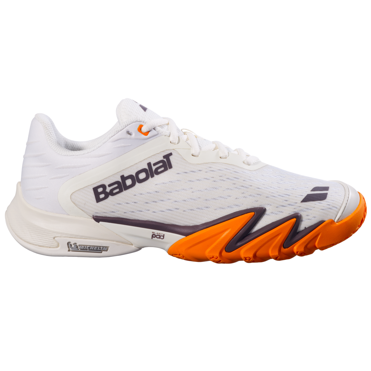 Babolat Premura 3 Padel Shoe (Mens) - Cream/Orange