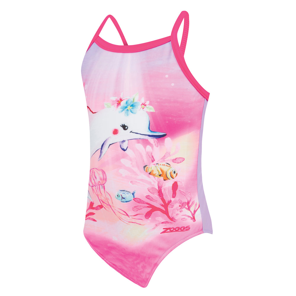 Patterned swimming costume on sale