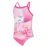 Girls Yaroomba Floral Swimming Costume - Squeak
