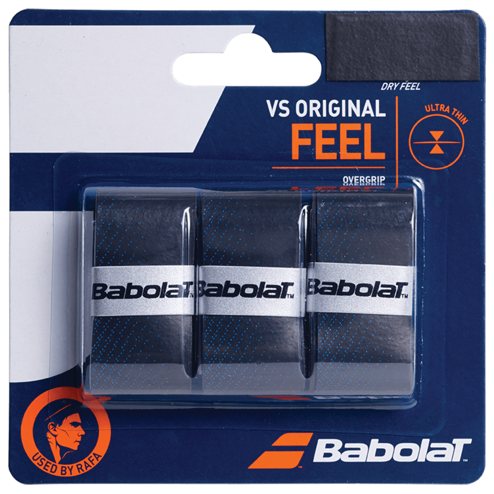 Babolat VS Original Tennis Overgrip Black Blue stringsports