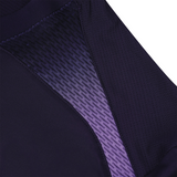 Le Coq Sportif Tennis Pro Short Sleeve Tee (Mens) - Purple Violet