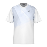 HEAD Topspin T-Shirt Men - White/Navy
