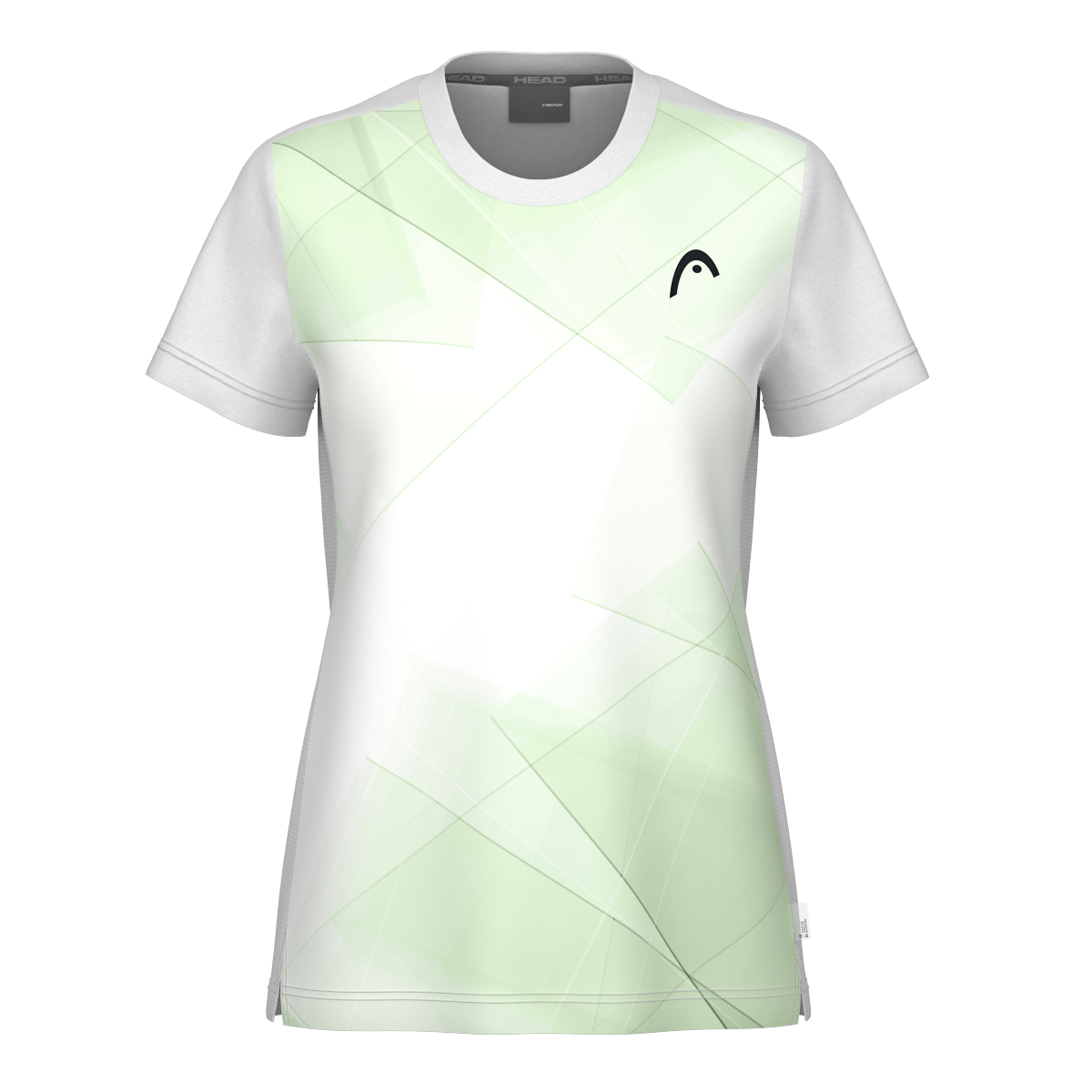 HEAD Tie-Break T-Shirt Women - White/Celery Green