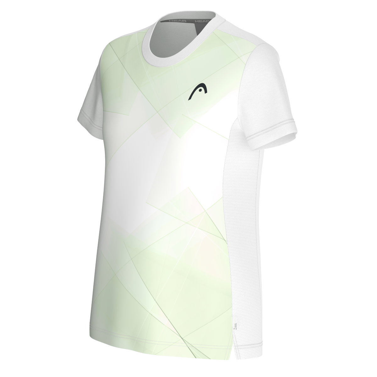 HEAD Tie-Break T-Shirt Women - White/Celery Green