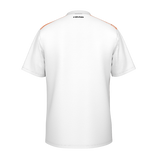 HEAD Topspin T-Shirt Boys - White/Campfire Orange