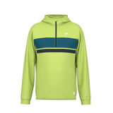 HEAD Topspin Hoodie Boys - Lightlime/Teal
