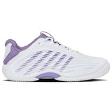K-Swiss Hypercourt Express 3 Clay Court Tennis Shoe (Ladies) - White/Purple Haze/Lunar Rock