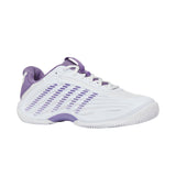 K-Swiss Hypercourt Express 3 Clay Court Tennis Shoe (Ladies) - White/Purple Haze/Lunar Rock