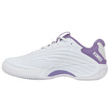 K-Swiss Hypercourt Express 3 Clay Court Tennis Shoe (Ladies) - White/Purple Haze/Lunar Rock