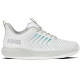 K-Swiss Ultrashot Light Carpet Tennis Shoe (Ladies) - White/Dawn Blue/Baltic