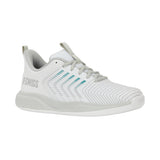K-Swiss Ultrashot Light Carpet Tennis Shoe (Ladies) - White/Dawn Blue/Baltic