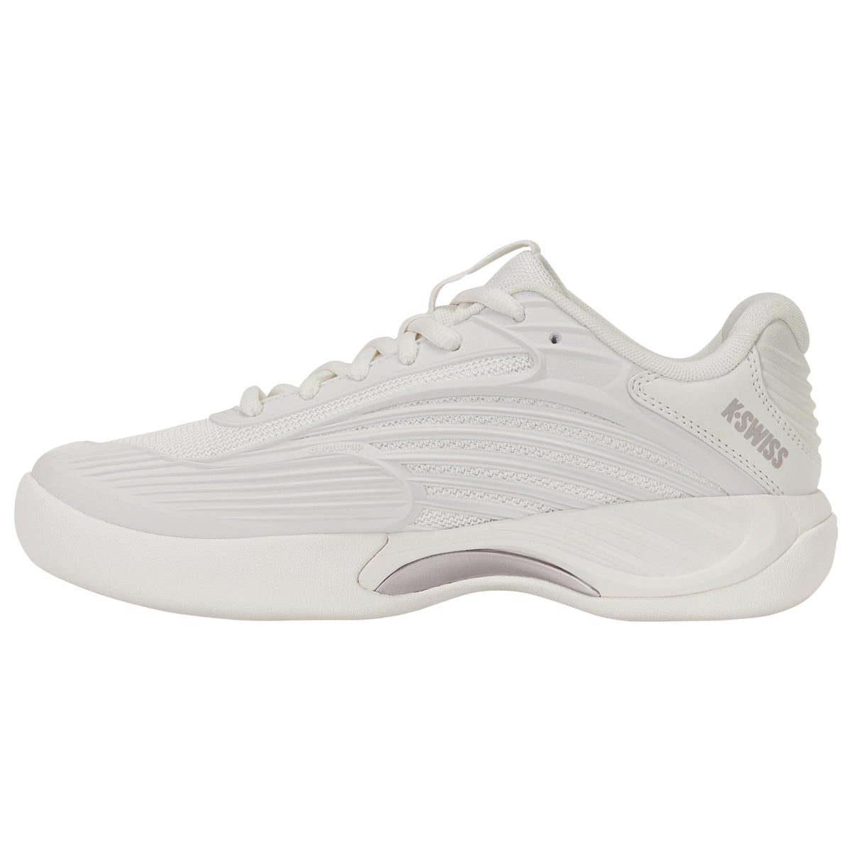 K-Swiss Hypercourt Express 3 Carpet Tennis Shoe (Ladies) - Blanc de Blanc/Rose Gold