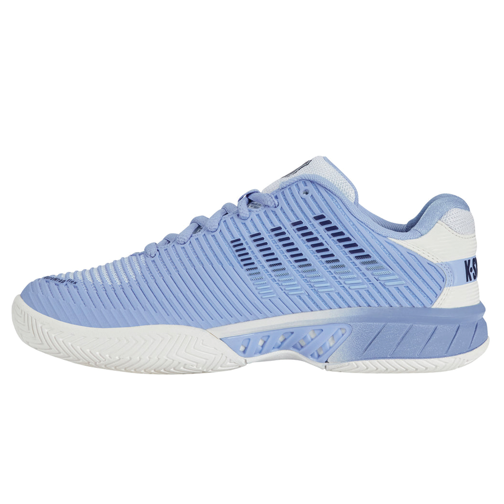 K-Swiss Hypercourt Express 2 HB (Ladies) - Bright White/Open Air/Estate Blue