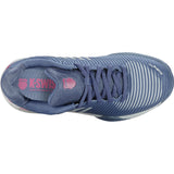 K-Swiss Hypercourt Express 2 HB  Tennis Shoes (Ladies) - Infinity/Blue Blush/Carmine Rose