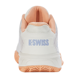 K-Swiss Hypercourt Express 2 HB Tennis Shoes (Ladies) - Star White/Peach Fuzz/Heather