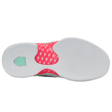 K-Swiss Hypercourt Express 2 Carpet Court Tennis Shoe (Ladies) - White/Neon Pastel Pink/Black