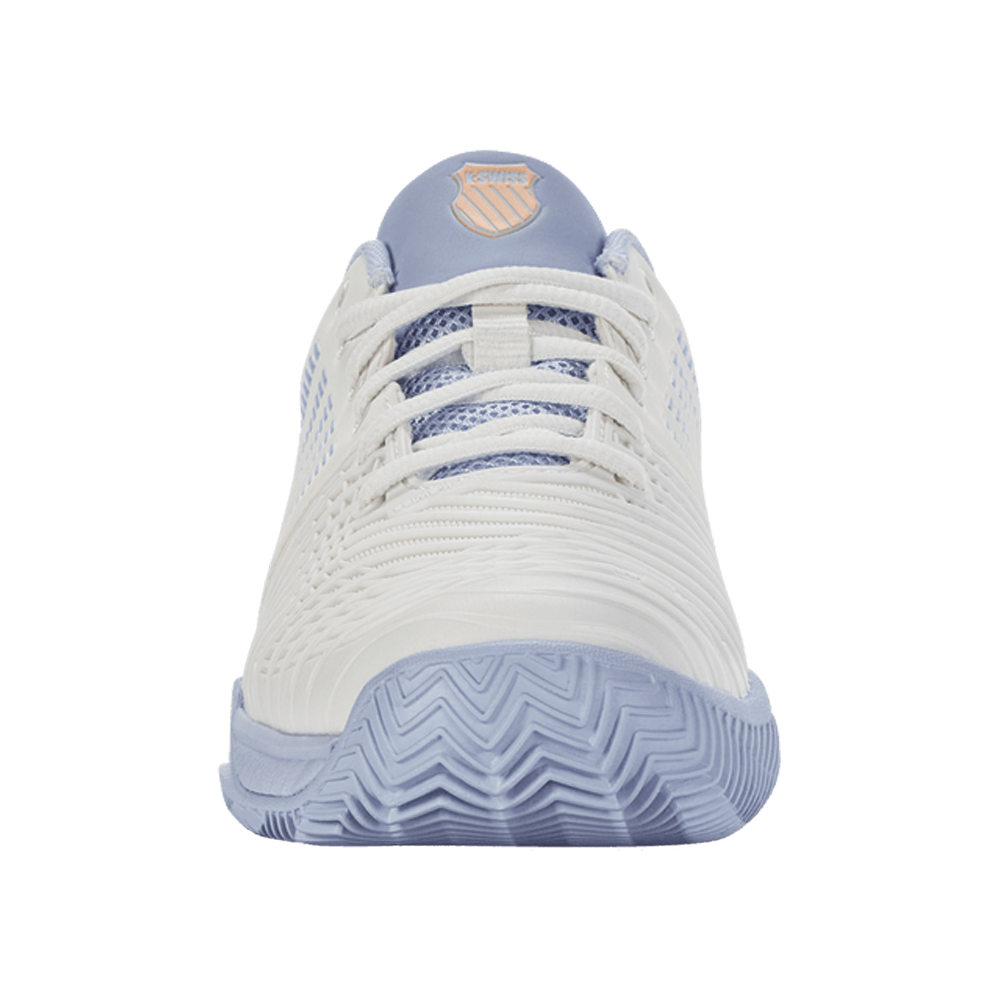 K-Swiss Express Light 3 HB Tennis Shoes (Ladies) - STAR WHITE/HEATHER/PEACH FUZZ