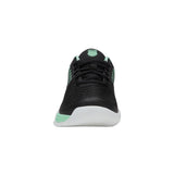 K-Swiss Express Light 3 Carpet Court Tennis Shoe (Ladies) - Black/Neon Mint/Neon Pastel Pink