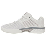 K-Swiss Express Light 3 Carpet Tennis Shoe (Ladies) - Blanc de Blanc/Ultimate Grey/Rose Gold