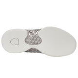 K-Swiss Express Light 3 Carpet Tennis Shoe (Ladies) - Blanc de Blanc/Ultimate Grey/Rose Gold