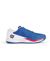 Wilson Rush Pro Ace Clay Court Tennis Shoes (Men's) - Deja Vu Blue / White / Infared