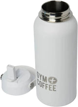 Gym+Coffee 1L Hydrate Bottle - White