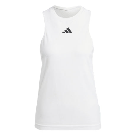 adidas Aeroready Pro Seamless Tennis Tank Top (Ladies) - White