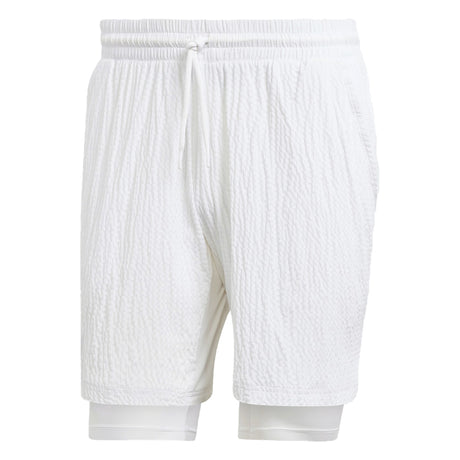 adidas aeroready Pro Two-In-One Tennis Shorts (Mens) - White