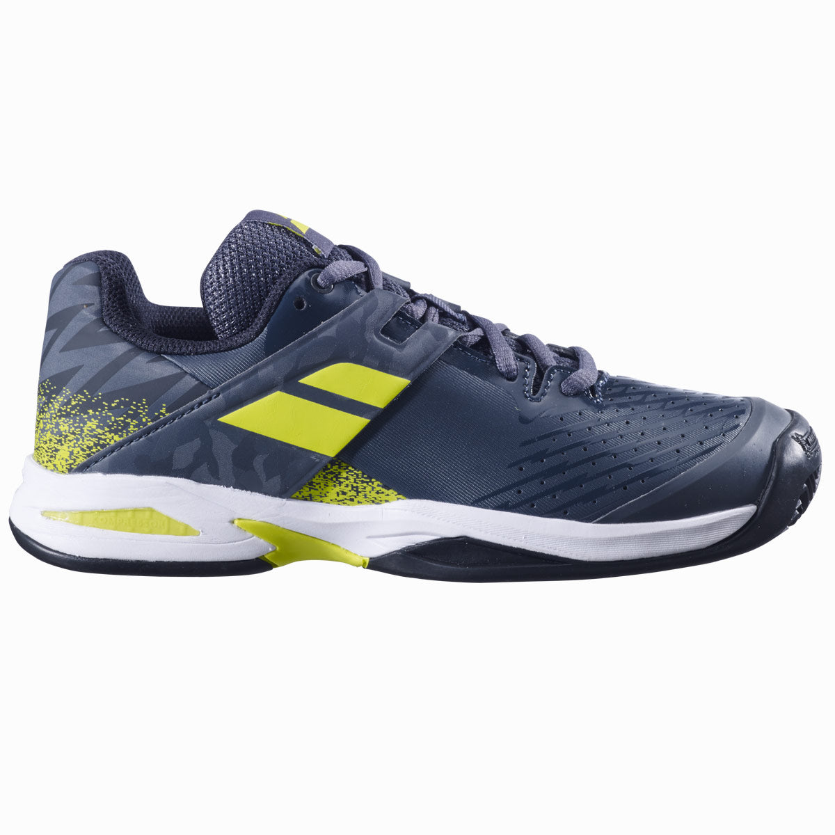 Babolat Propulse Clay Court Tennis Shoes (Junior) - Grey/Aero
