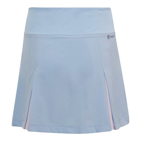 Adidas Pleat Skirt (Girls) - Blue Dawn