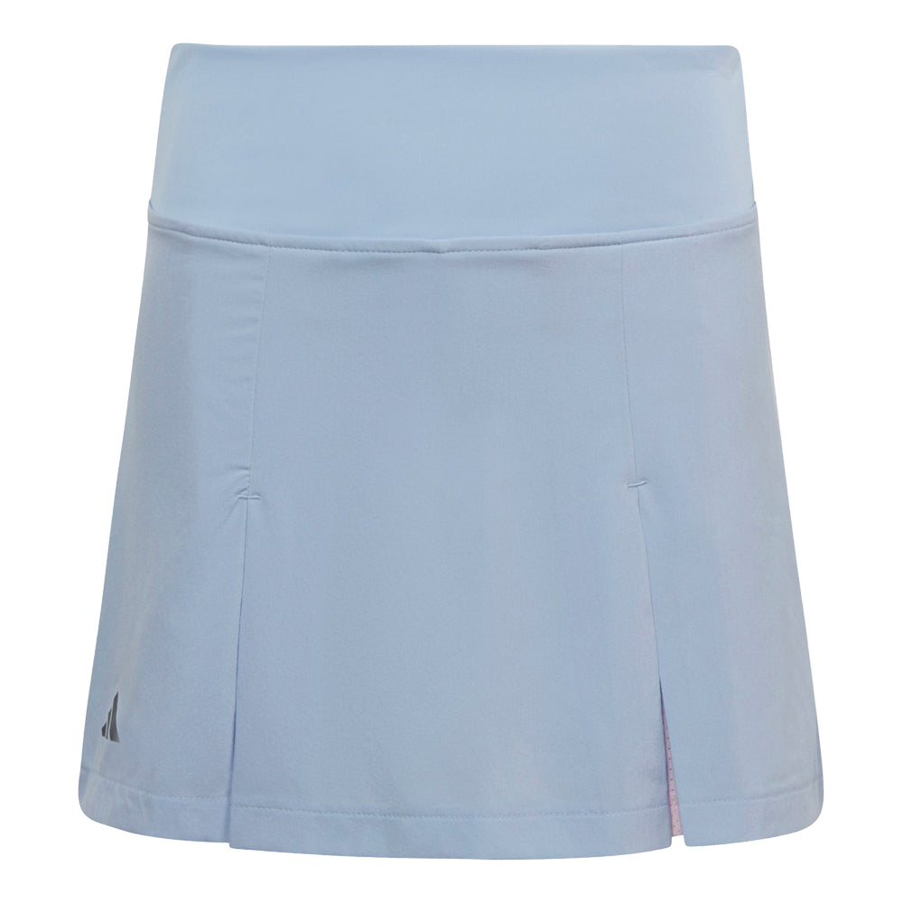 Adidas Pleat Skirt (Girls) - Blue Dawn