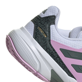 Adidas CourtJam Control 3 All Surface Tennis Shoes (Ladies) - Bronze Strata/Legend Ink/Bliss Lilac