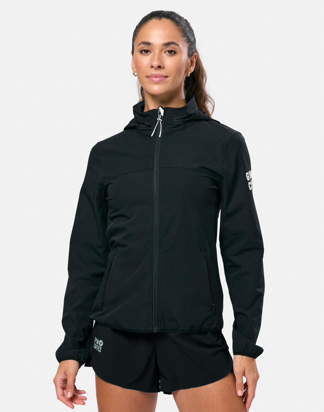 GymPlusCoffee Celero Jacket (Ladies) - Black