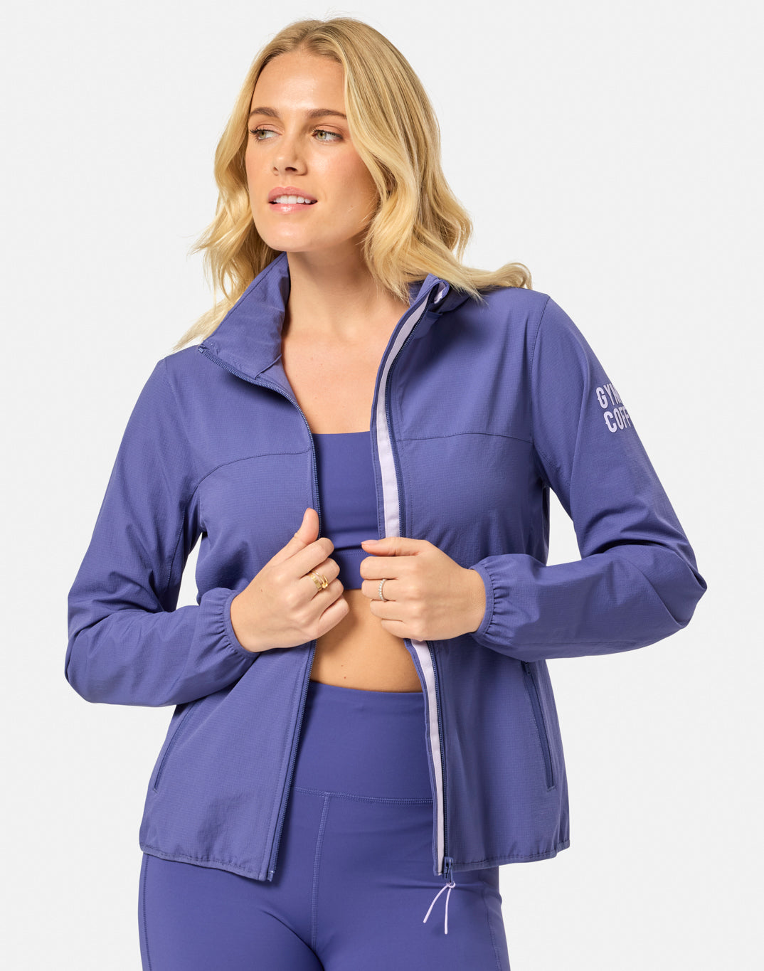 Gym+Coffee Celero Jacket (Ladies) - Violet Smoke