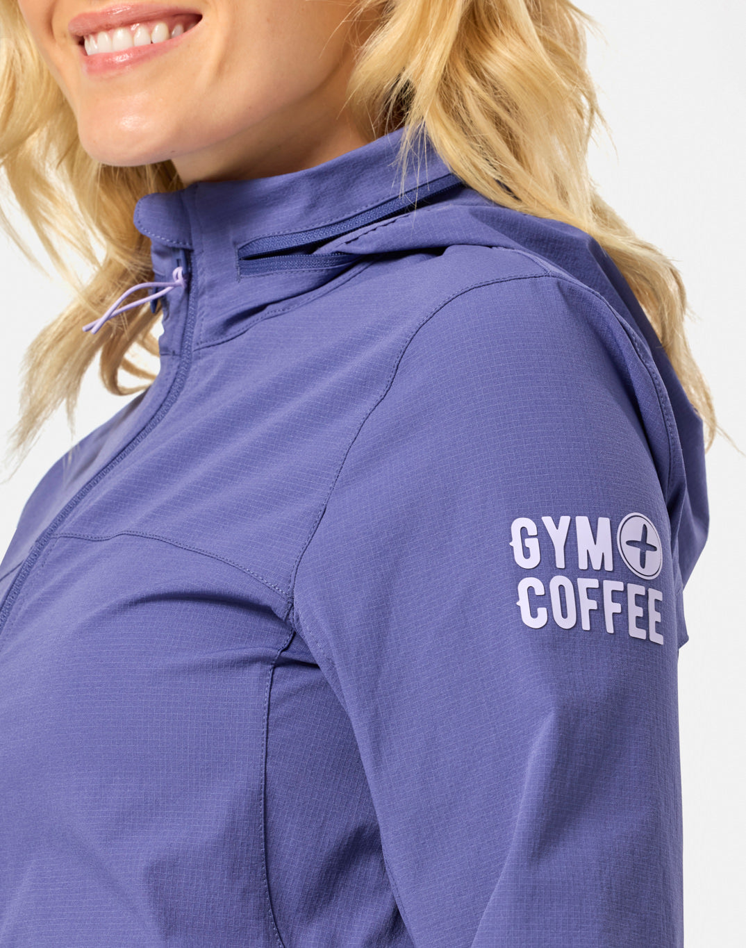 Gym+Coffee Celero Jacket (Ladies) - Violet Smoke