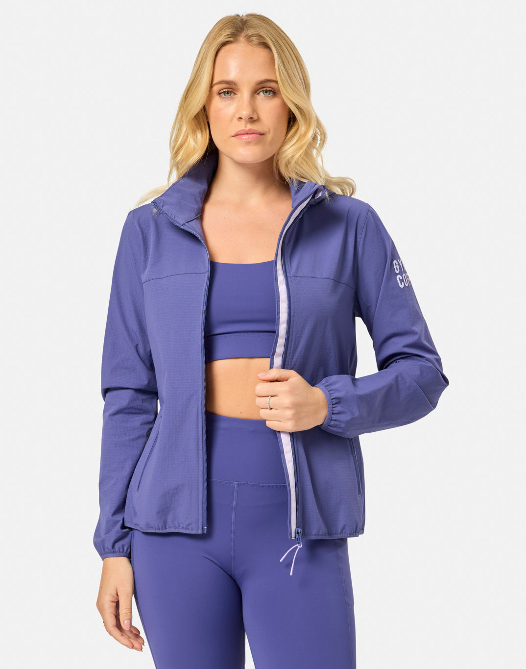 Gym+Coffee Celero Jacket (Ladies) - Violet Smoke