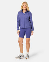 Gym+Coffee Celero Jacket (Ladies) - Violet Smoke