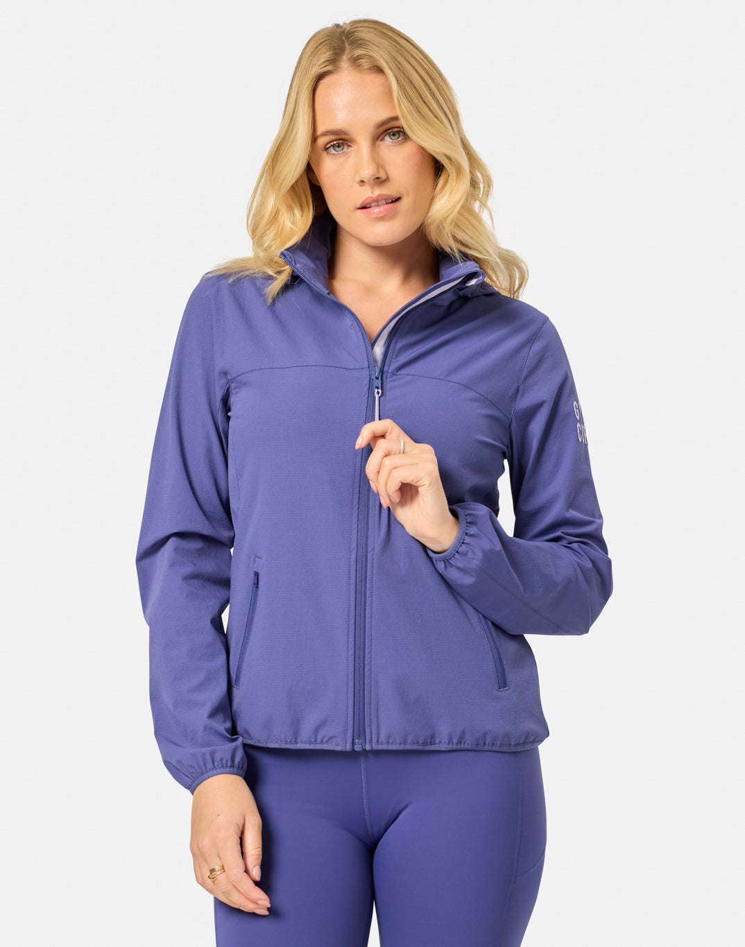 Gym+Coffee Celero Jacket (Ladies) - Violet Smoke