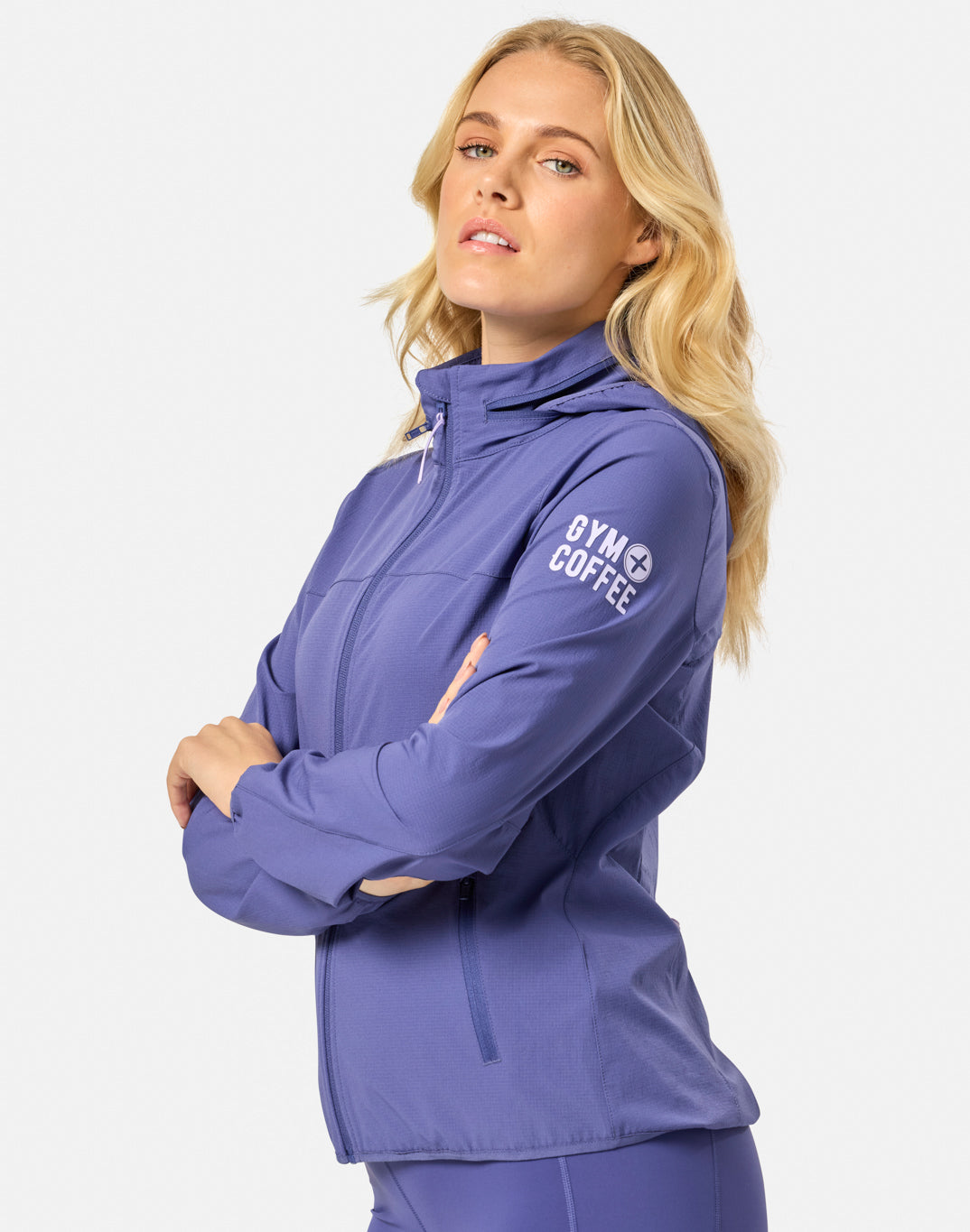 Gym+Coffee Celero Jacket (Ladies) - Violet Smoke