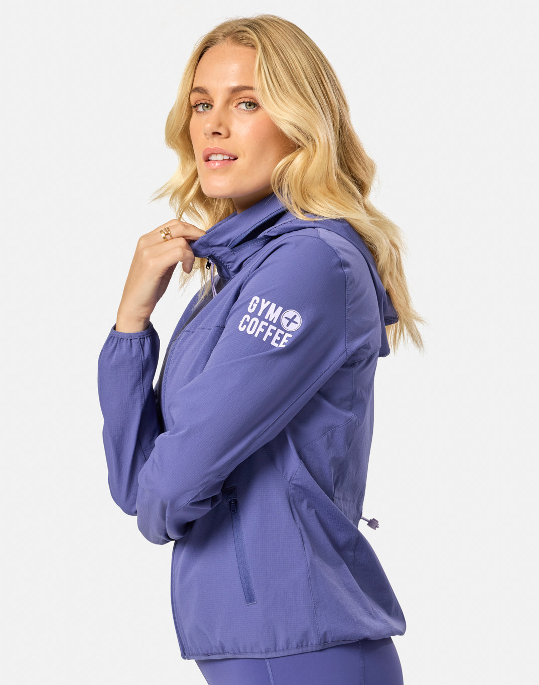 Gym+Coffee Celero Jacket (Ladies) - Violet Smoke