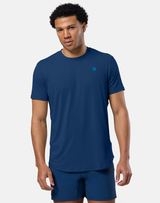 GymPlusCoffee Coffee Tee (Mens) - Petrol Blue