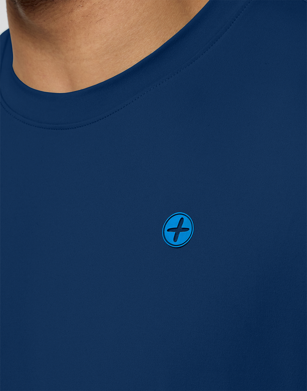 GymPlusCoffee Coffee Tee (Mens) - Petrol Blue