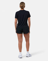 GymPlusCoffee Contender Shorts (Ladies) - Black