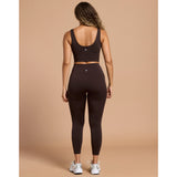 Gym+Coffee Women’s 7/8 Legging - Mocha Bean
