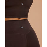 Gym+Coffee Women’s 7/8 Legging - Mocha Bean
