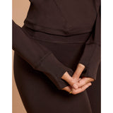 Gym+Coffee Women's Midlayer - Mocha Bean