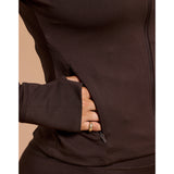 Gym+Coffee Women's Midlayer - Mocha Bean