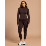 Gym+Coffee Women's Midlayer - Mocha Bean